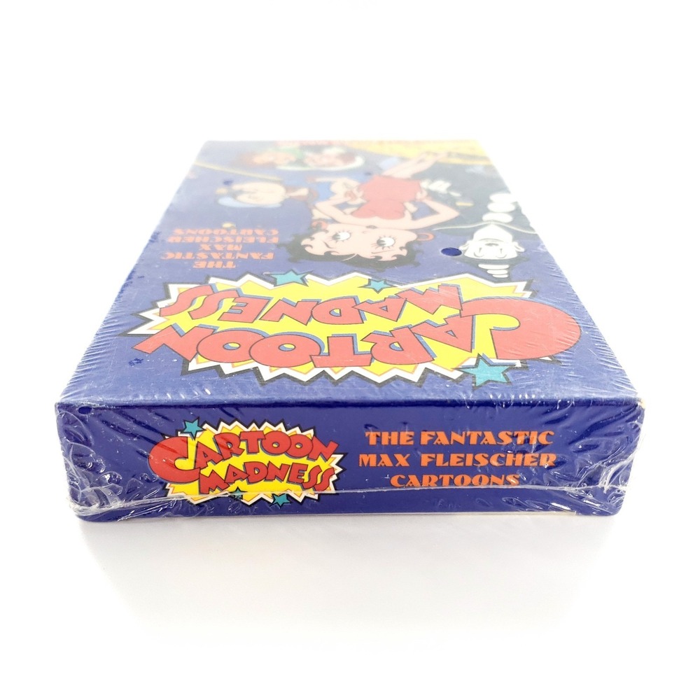 Cartoon Madness The Fantastic Max Fleischer Cartoons VHS Leonard Maltin Sealed - Picture 5 of 6